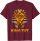 #1 The Egyptian Pharaoh King Tut Mask , Tutankhamun T-Shirt - T-Shirt | Maroon