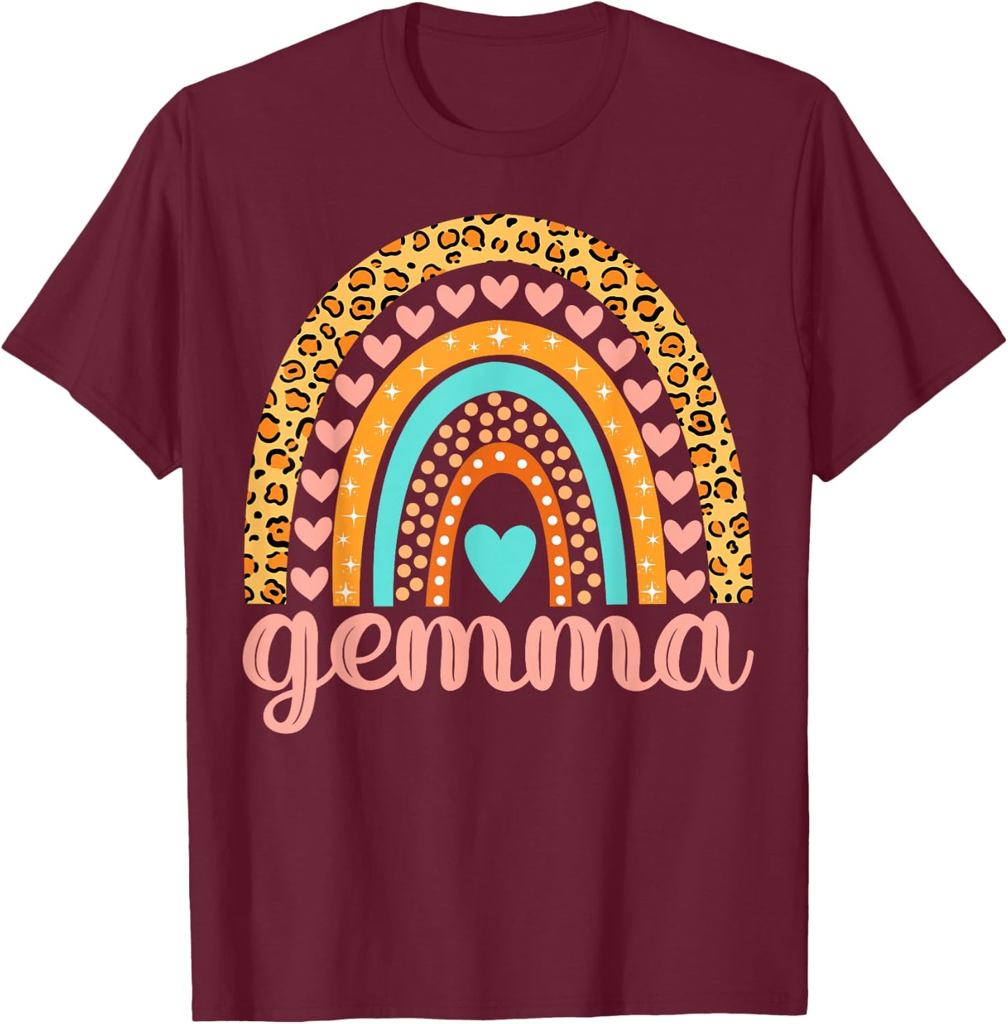 Gemma Gemma Name Birthday Shirt Gift T-Shirt - T-Shirt | Maroon