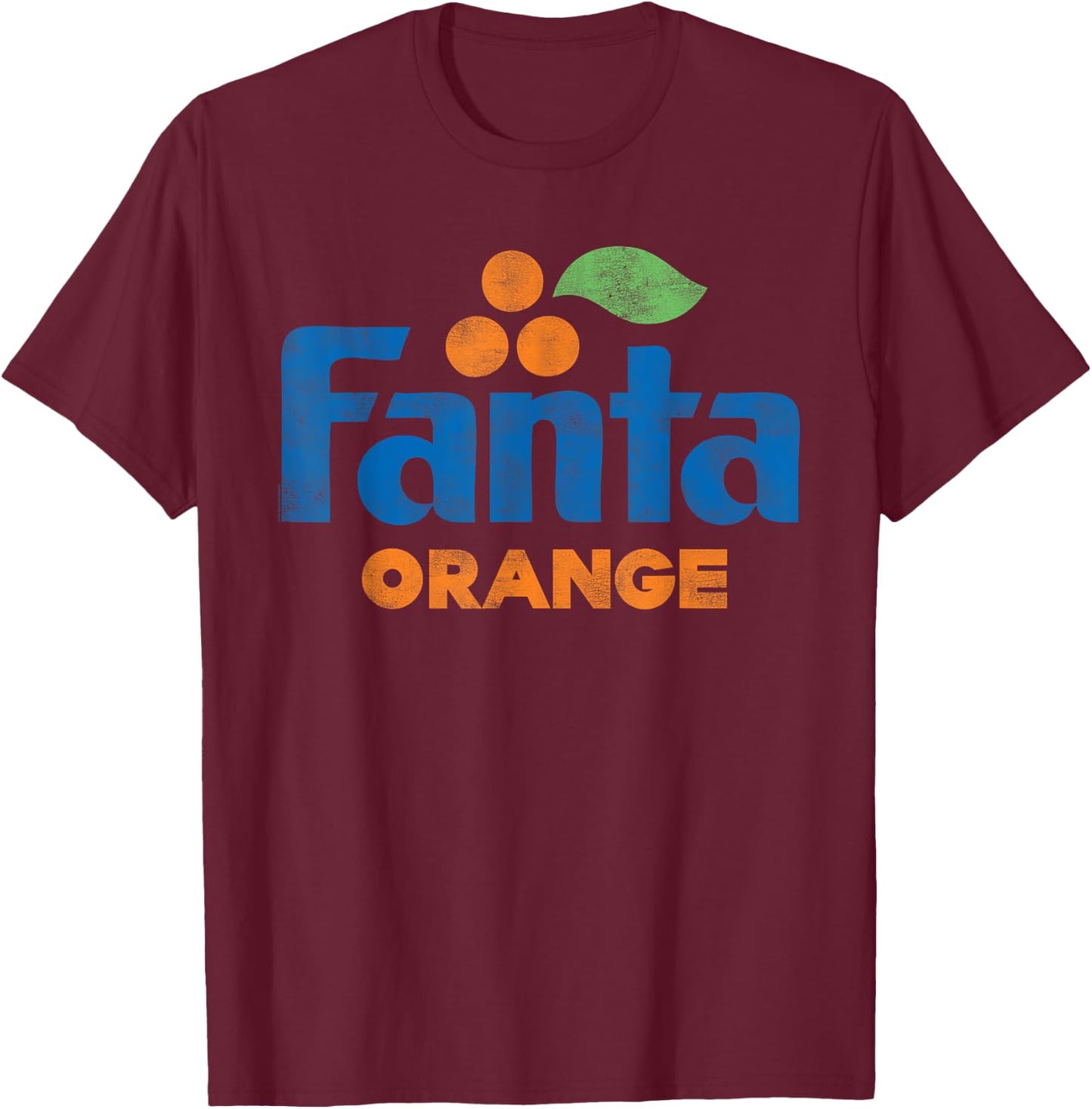 Coca-Cola - Fanta Classic Orange T-Shirt - T-Shirt | Maroon