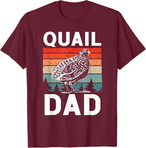 Quail Dad - Quail Bird Lover Quail Daddy Ornithologist