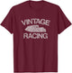 Vintage Racing Jet Watercraft Distressed T-Shirt - T-Shirt | Maroon