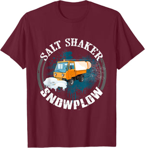 Salt Shaker CB Talk Truck Driver T-Shirt - T-Shirt | Maroon