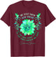 GASTROPARESIS AWARENESS Flower We Don't Know How Strong We T-Shirt - T-Shirt | Maroon