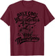 Only Cool Grandmas Ride Motorcycles Funny Quote for Moms T-Shirt - T-Shirt | Maroon