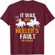 Team Roping Funny Rodeo Cowboy Cowgirl Horse Riding Roper T-Shirt - T-Shirt | Maroon