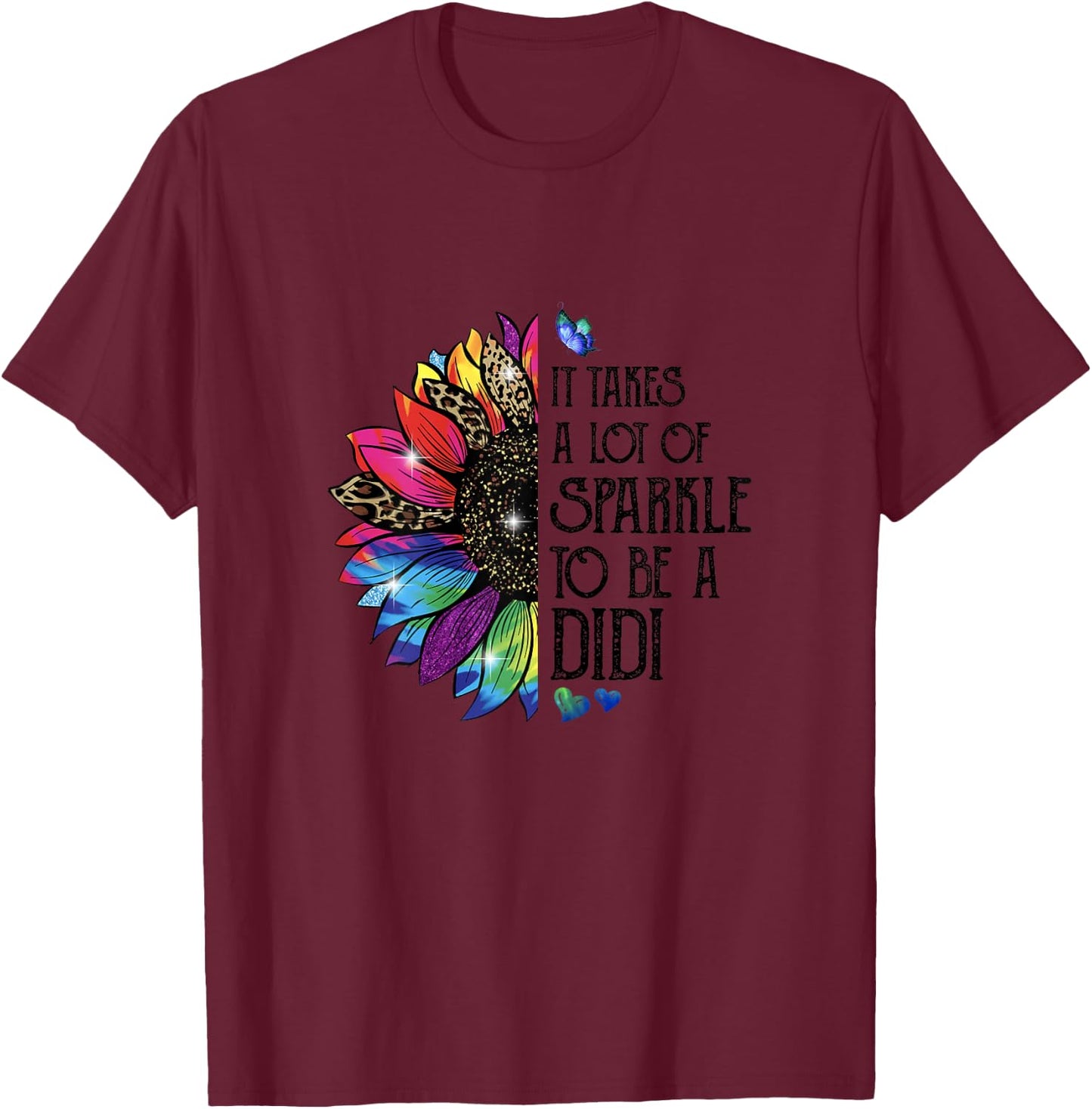 It takes a lot of sparkle to be a Didi Fall Halloween T-Shirt - T-Shirt | Maroon