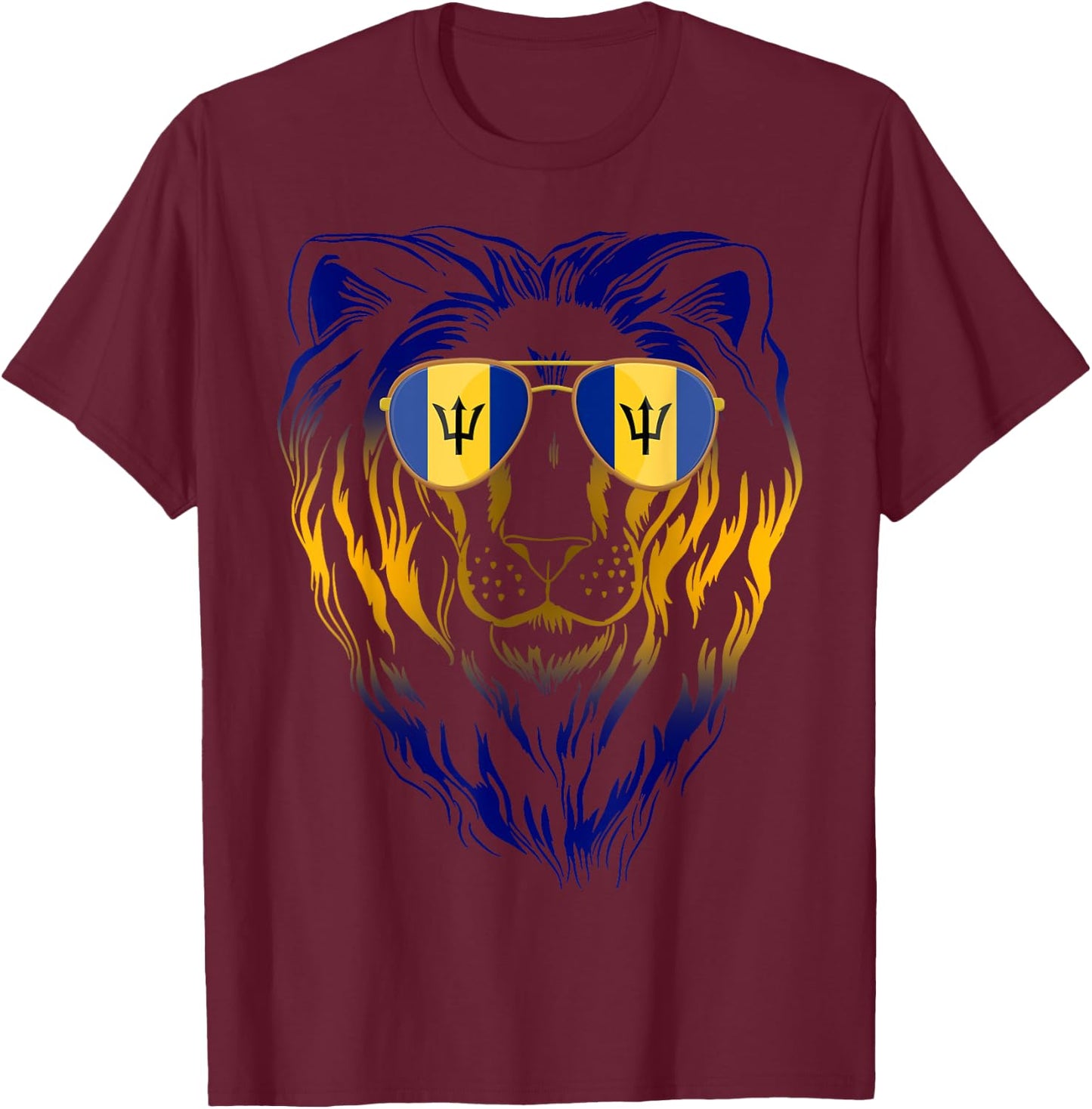 Barbados T-Shirt - T-Shirt | Maroon