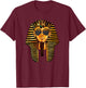 King Pharaoh Tutankhamun Sunglasses King TUT Sunglasses T-Shirt - T-Shirt | Maroon