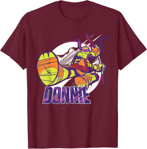TMNT Donatello Donnie T-Shirt - T-Shirt | Maroon