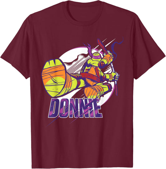 TMNT Donatello Donnie T-Shirt - T-Shirt | Maroon