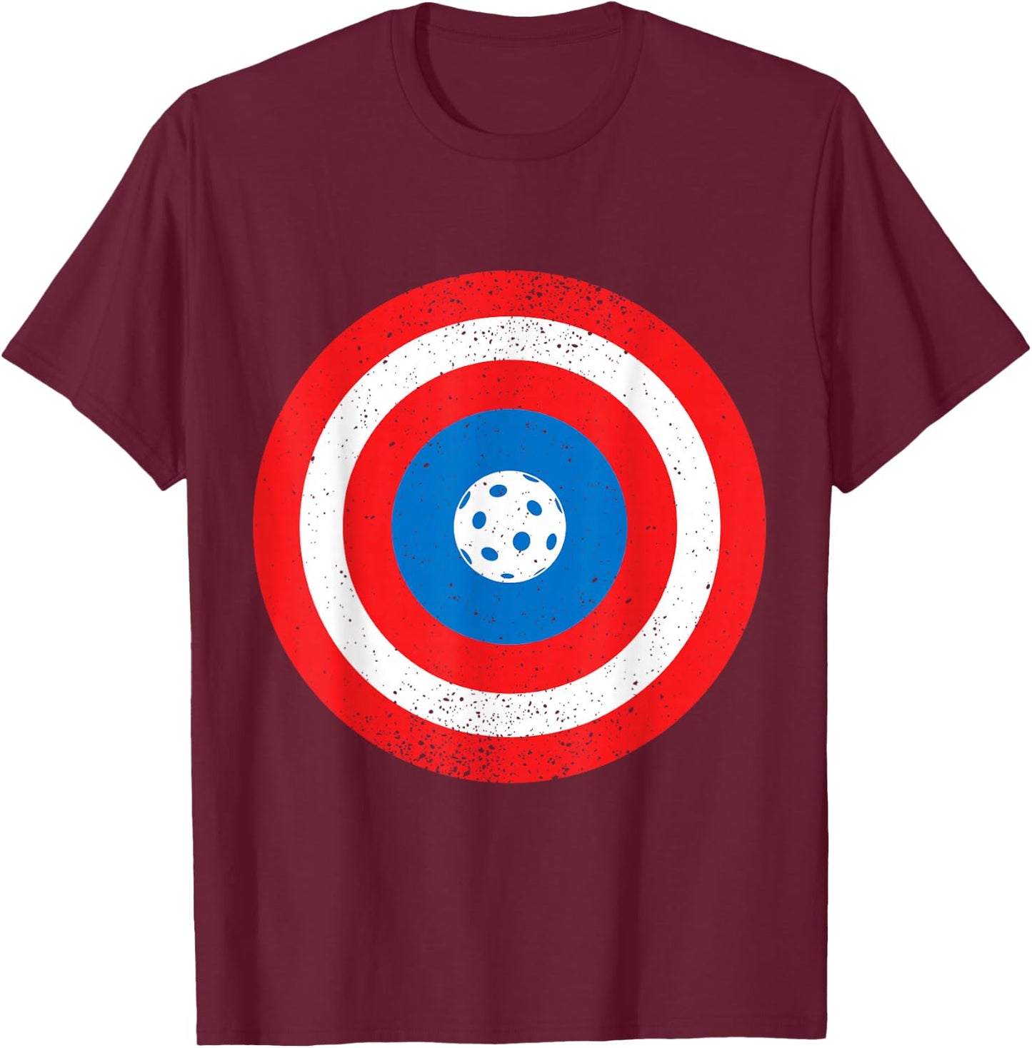 Pickleball Pickleball Shirt Pickleball Target T-Shirt - T-Shirt | Maroon