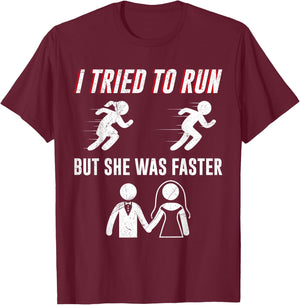 Wedding Stag Night Funny Groom T-Shirt - T-Shirt | Maroon