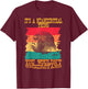 It's A Neanderthal Thing You Wouldn't Understand Retro T-Shirt - T-Shirt | Maroon