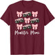 Monster Mimi Cute Monster Truck Mimi Grandma T-Shirt - T-Shirt | Maroon