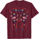4th Of July Dentist Tooth US Flag Dental Patriotic Women Men T-Shirt - T-Shirt | Maroon