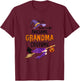 This Is My Awesome Grandma Costume Halloween Spooky Women T-Shirt - T-Shirt | Maroon