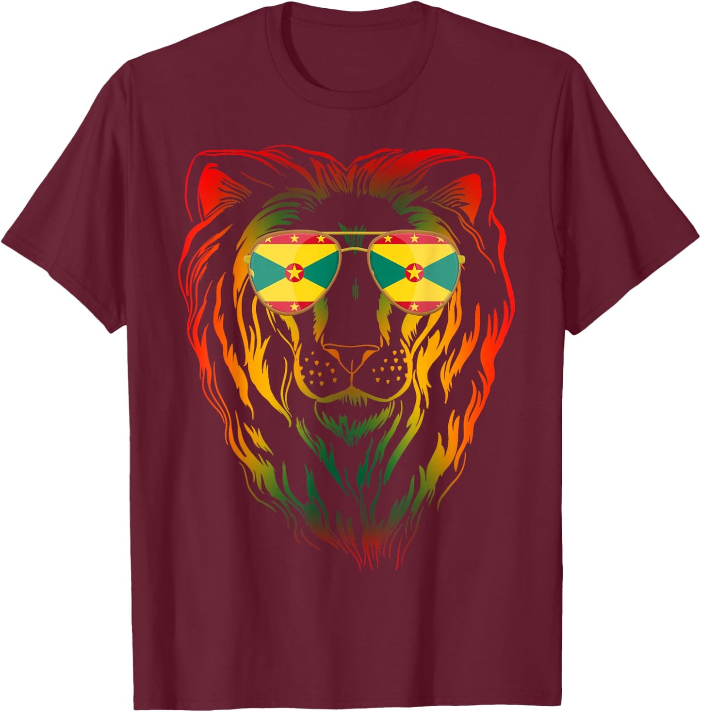 Grenada T-Shirt - T-Shirt | Maroon