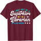 Funny School Librarian Library Superhero & Librarian Library T-Shirt - T-Shirt | Maroon