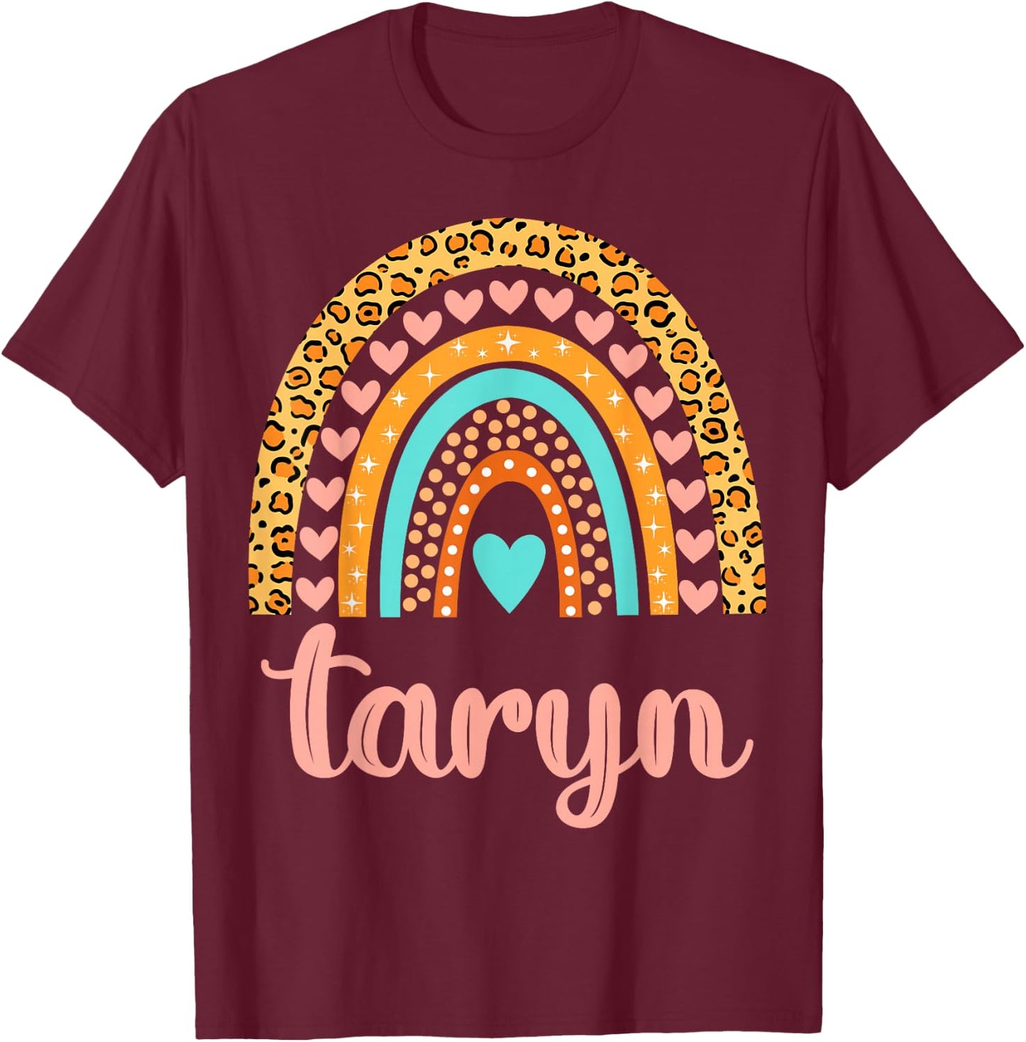Taryn Taryn Name Birthday Shirt Gift T-Shirt - T-Shirt | Maroon