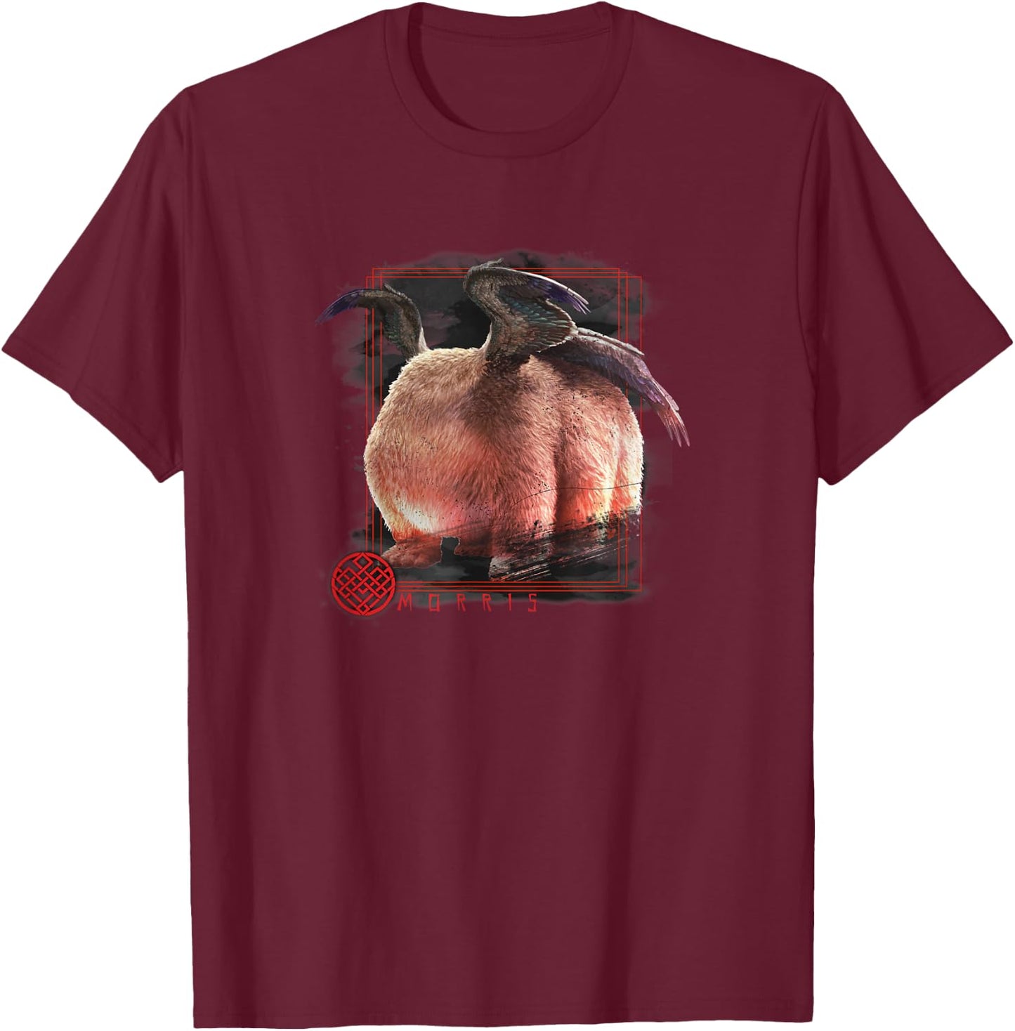 Marvel Shang-Chi Morris Poster T-Shirt - T-Shirt | Maroon