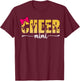 Cheerleader Cheerleading Cheer Mimi T-Shirt - T-Shirt | Maroon