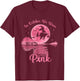 In October We Wear Pink Witch Breast Cancer Awareness T-Shirt - T-Shirt | Maroon