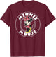 Minnie Mouse - Character Circle T-Shirt - T-Shirt | Maroon