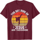 This Boy Runs On Jesus And Taekwondo - Christian Taekwondo T-Shirt - T-Shirt | Maroon