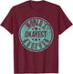 World's Okayest Brother - Funny Sibling Birthday T-Shirt - T-Shirt | Maroon