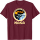 USA Skylab NASA T Shirt T-Shirt - T-Shirt | Maroon