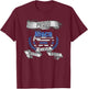 Deputy Sheriff Shirt Proud Niece T-Shirt - T-Shirt | Maroon