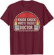 Vintage Retro Knock Knock Who's There Doctor T-Shirt - T-Shirt | Maroon