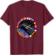 International Space Station NASA ISS Flag Logo T-Shirt - T-Shirt | Maroon