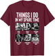 Car Shirts Things I Do In My Spare Time Car Guy or Mechanic T-Shirt - T-Shirt | Maroon