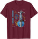 Azure Dragon T-Shirt - T-Shirt | Maroon