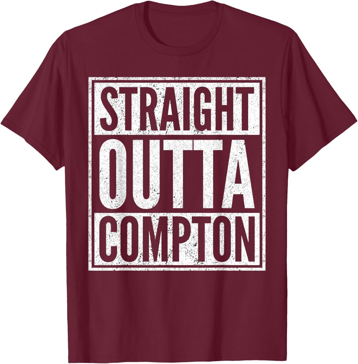 Straight Out Of Compton Shirt Compton Costume Women T-Shirt - T-Shirt | Maroon