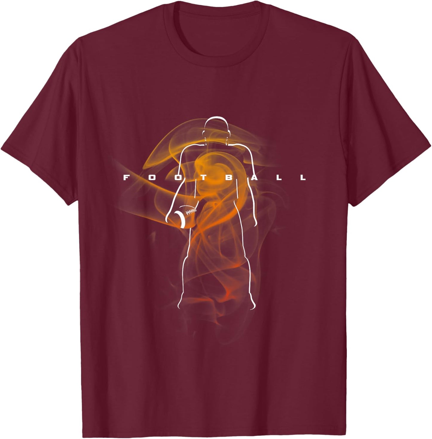 Football Apparel - Football T-Shirt - T-Shirt | Maroon