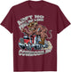 Ain't No Feelin' Like Cowmobilin' Bull Hauler Truck Driver T-Shirt - T-Shirt | Maroon
