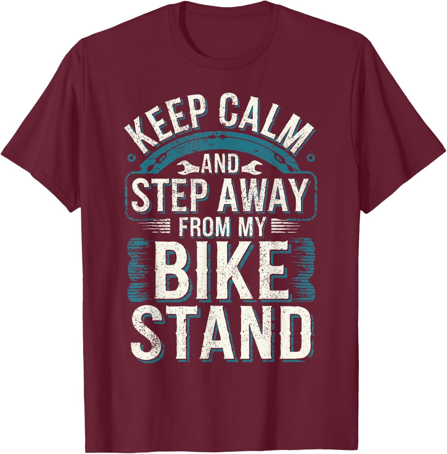 Bike Mechanic Bike Shop Bicycle Mechanic T-Shirt - T-Shirt | Maroon