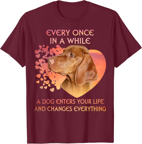 Every Once In A While A Vizsla Enters You Life