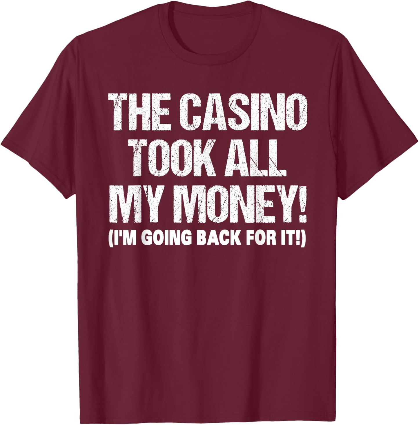 Funny Gambling Design Women Poker Lovers Gamblers T-Shirt - T-Shirt | Maroon