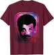 Neil deGrasse Tyson Galaxy Face - Science Lovers' T-Shirt - T-Shirt | Maroon