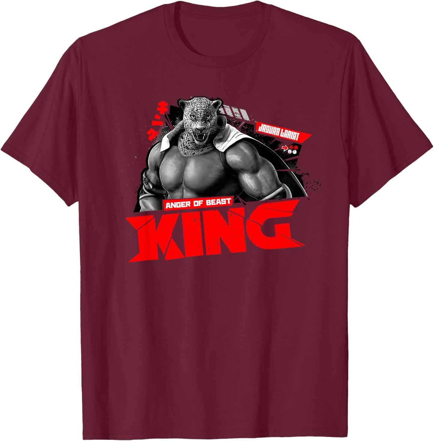 Tekken T-Shirt - T-Shirt | Maroon