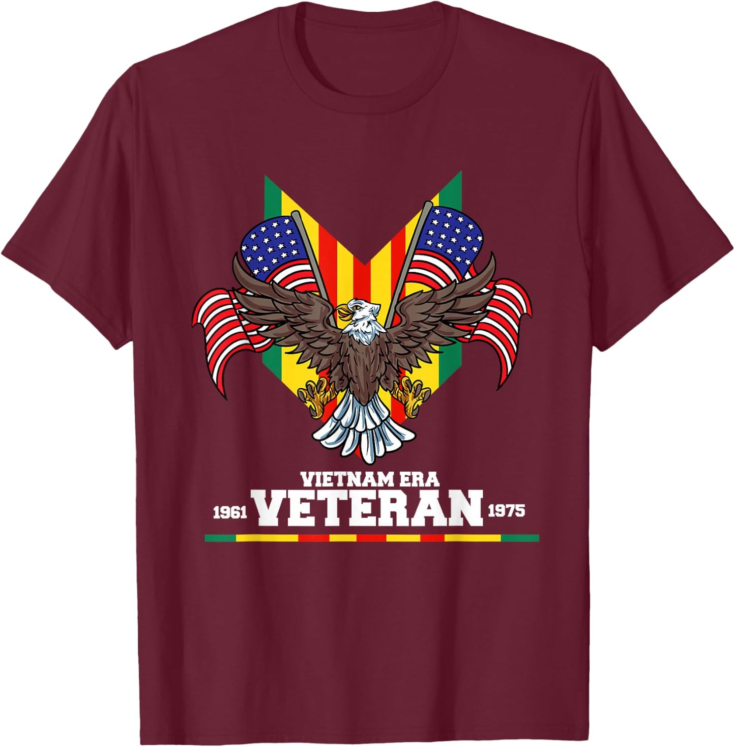 Vietnam Era Veteran T-Shirt - T-Shirt | Maroon