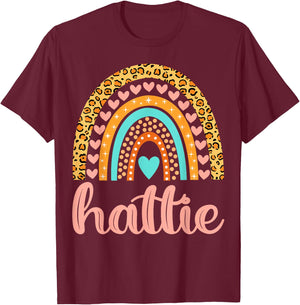 Hattie Hattie Name Birthday Shirt Gift T-Shirt - T-Shirt | Maroon