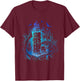 Lighthouse Seagull Beach Life Big Waves Seaside Life Sea T-Shirt - T-Shirt | Maroon
