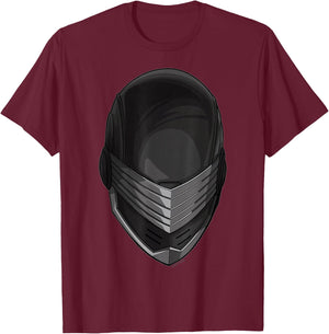 G.I. Joe Snake Eyes Big Face T-Shirt - T-Shirt | Maroon