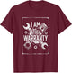 I Am The Warranty Mechanic Auto Repair Engine T-Shirt - T-Shirt | Maroon
