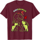 Gigisaurus Gigi 2 Kids Dinosaur Mother's Day T-Shirt - T-Shirt | Maroon