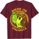 Seeds or Valhalla Viking Budgie Bird Meme Hilarious T-Shirt - T-Shirt | Maroon
